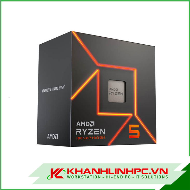 cpu amd ryzen 5 7500f (amd am5 - 6 core - 12 thread - base 3.7ghz - turbo 5.0ghz - cache 38mb - no igpu)