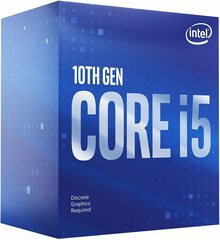 CPU Intel Core i5-10400F (2.9GHz Turbo 4.3GHz, 6 Nhân 12 Luồng, 12MB Cache, 65W) - Socket Intel LGA 1200