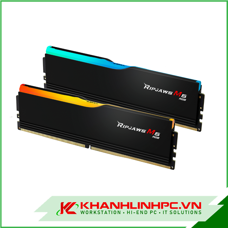 Ram G.SKILL Ripjaws M5 RGB Series 32GB (2 x 16GB) Bus 6000Mhz (F5-6000J3648D16GX2-RM5RK)