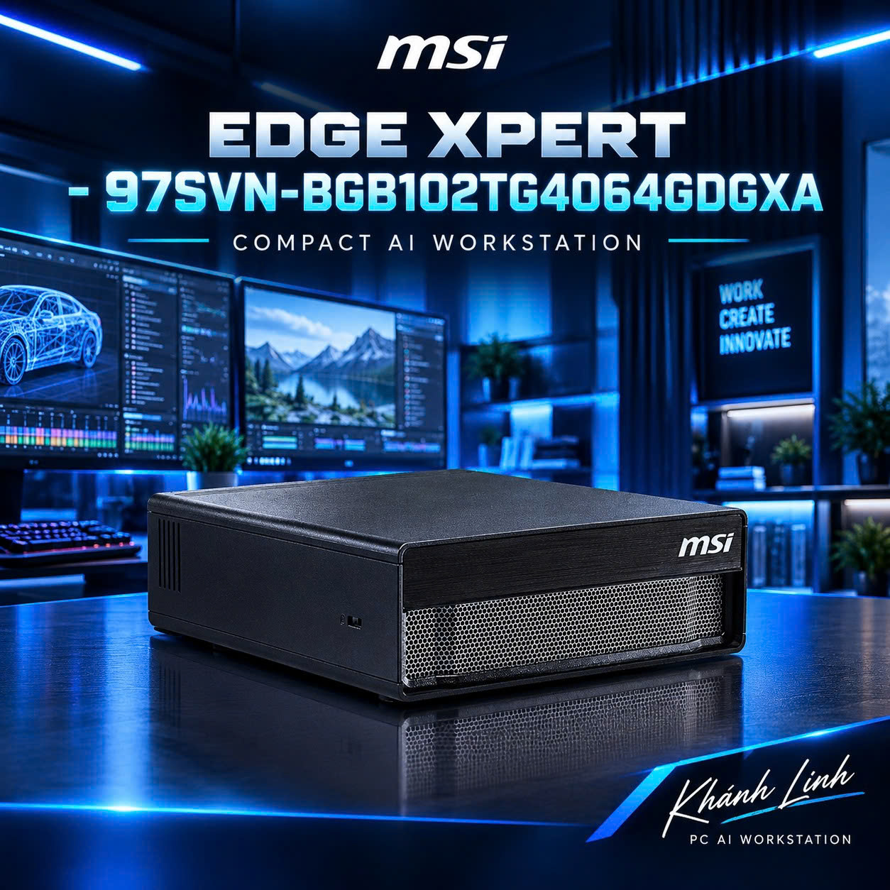 mini pc ai msi edgexpert 97svn – bgb102tg2064gdxa | nvidia gb10 grace blackwell