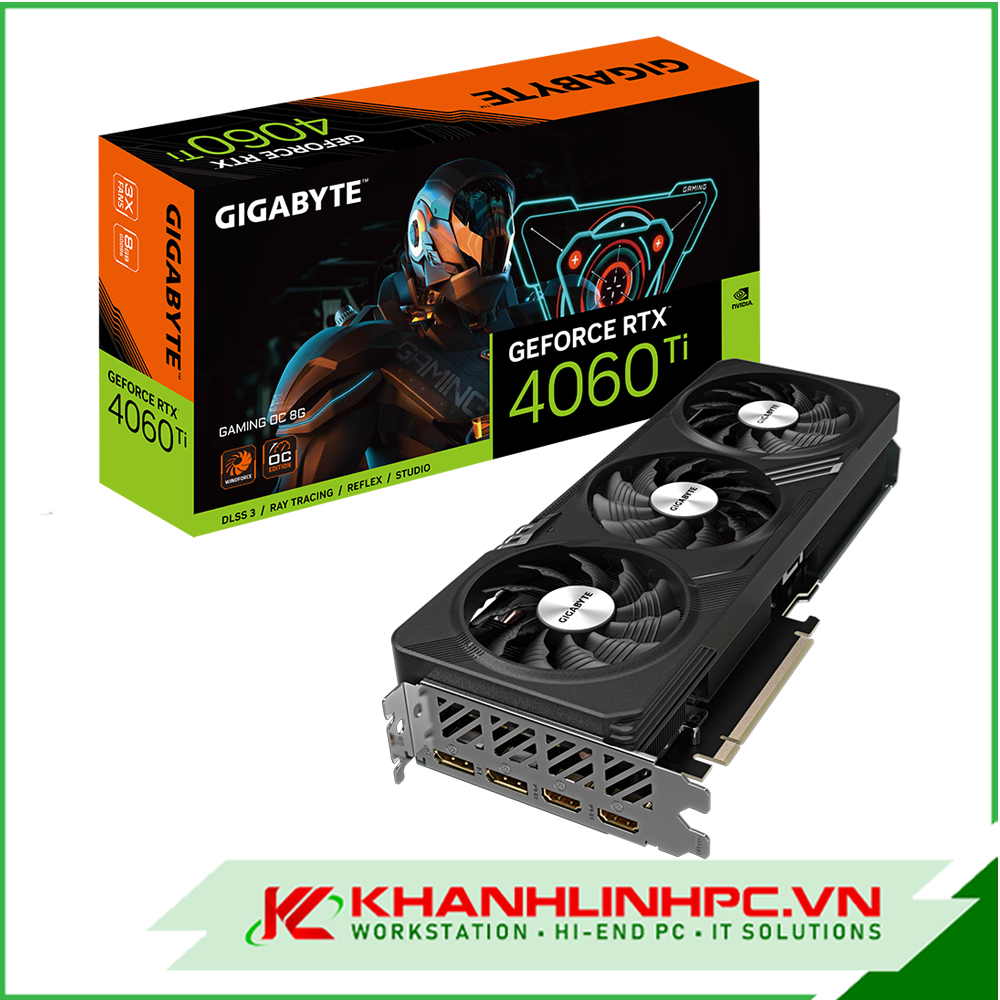 VGA Gigabyte GeForce RTX 4060 Ti GAMING OC (8GB)