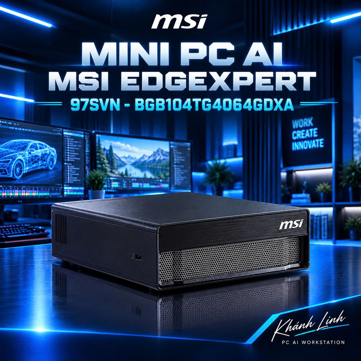 mini pc ai msi edgexpert ms-c931