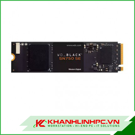 SSD Western Digital SN750SE Đen 500GB M2 NVMe Gen 4x4