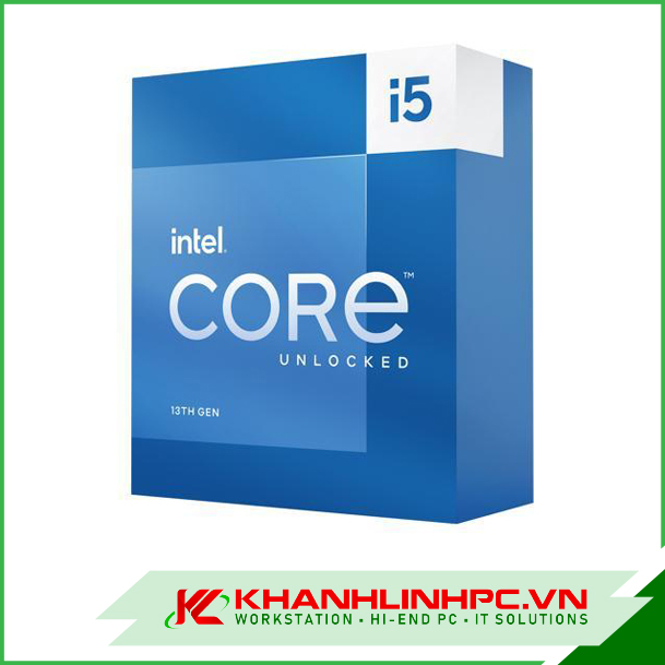 CPU Intel Core i5-13600K (3.50 Ghz Turbo 5.10GHz, 14 Nhân 20 Luồng, 24 MB Cache, Raptor Lake)