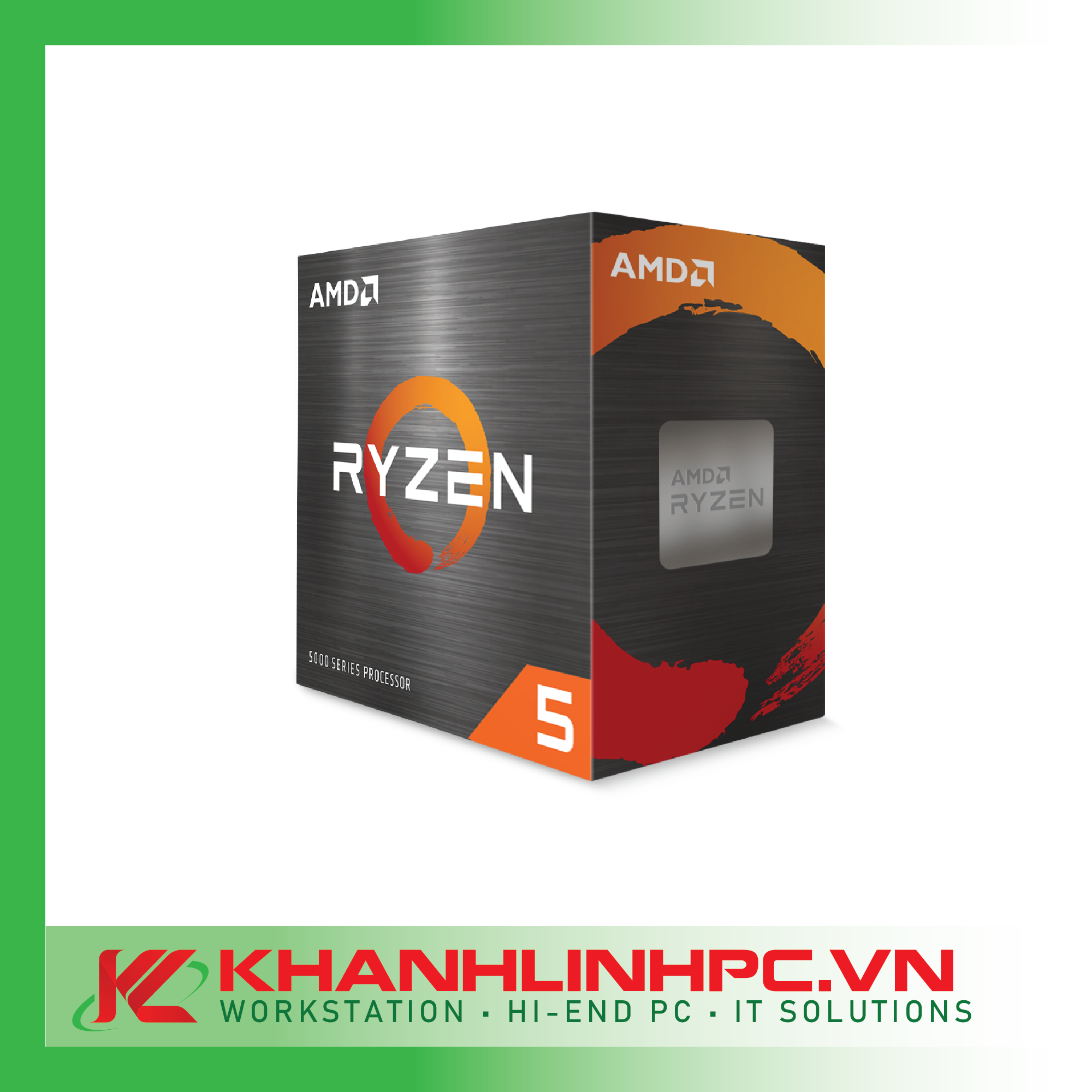 CPU AMD Ryzen 5 5500 ( 6 Nhân 12 Luồng, 3.6GHz to 4.2GHz )
