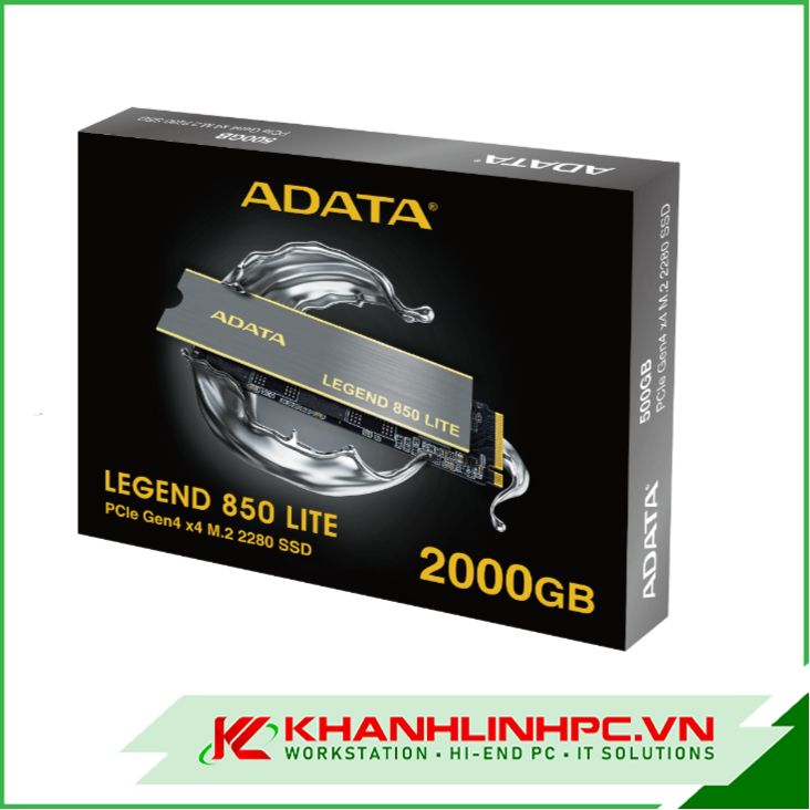 Ổ cứng SSD Adata LEGEND 850 Lite 2TB M2 2280 NVME GEN 4x4