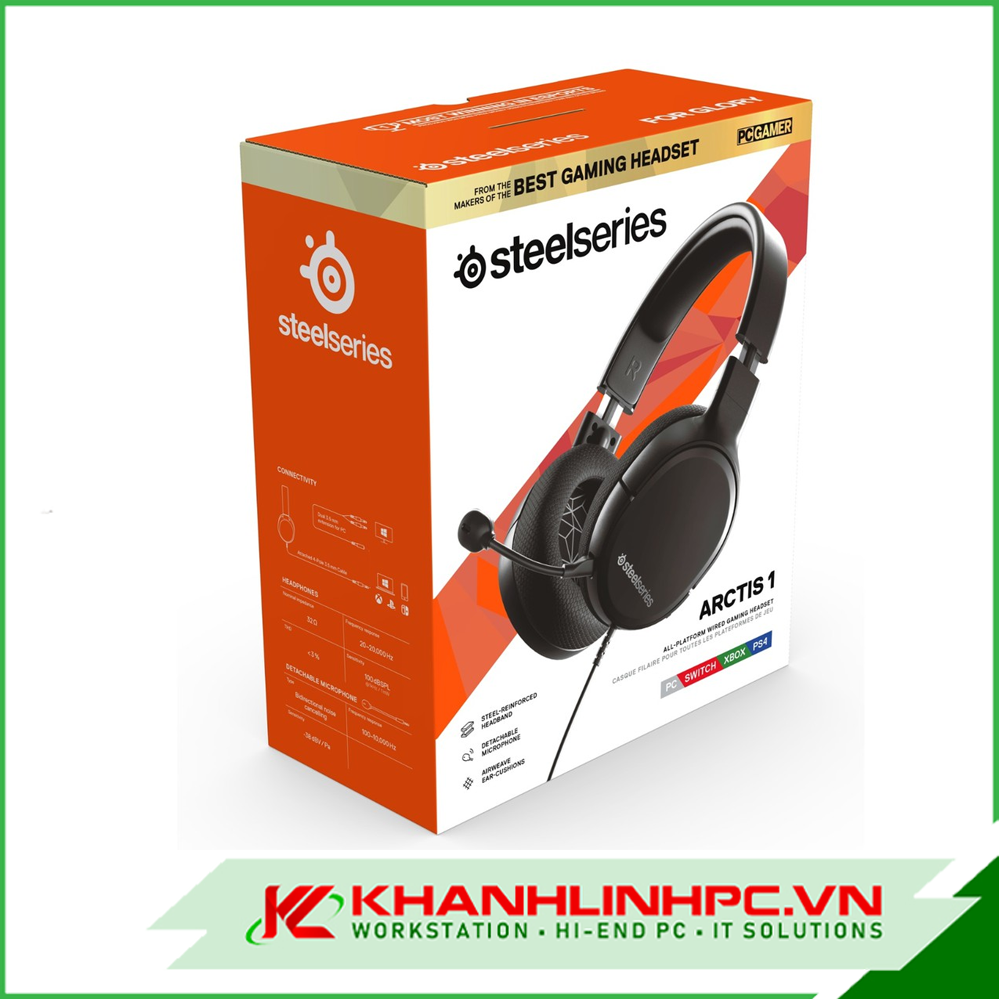 Tai nghe nghe gaming SteelSeries Arctis 1