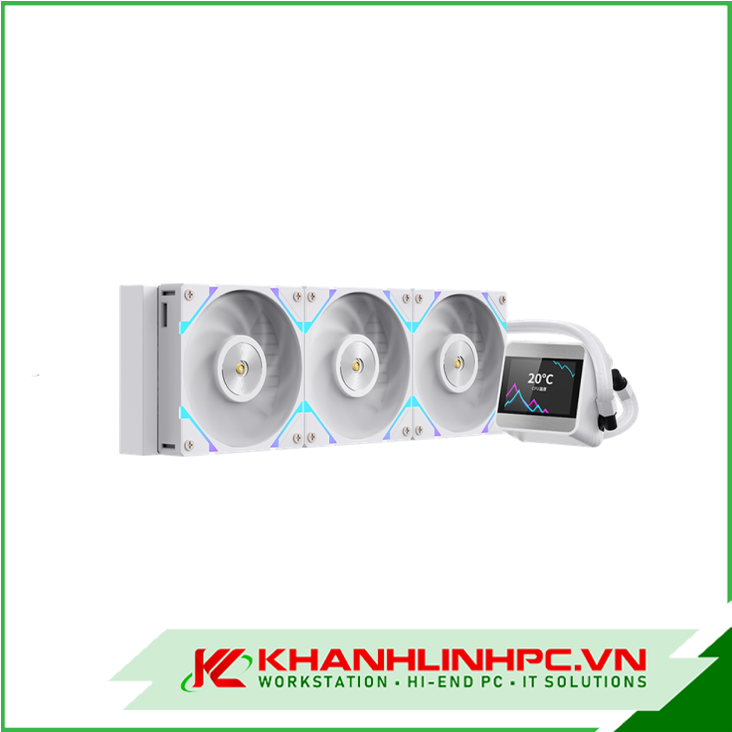 tản nhiệt nước aio segotep mu 360 argb - white