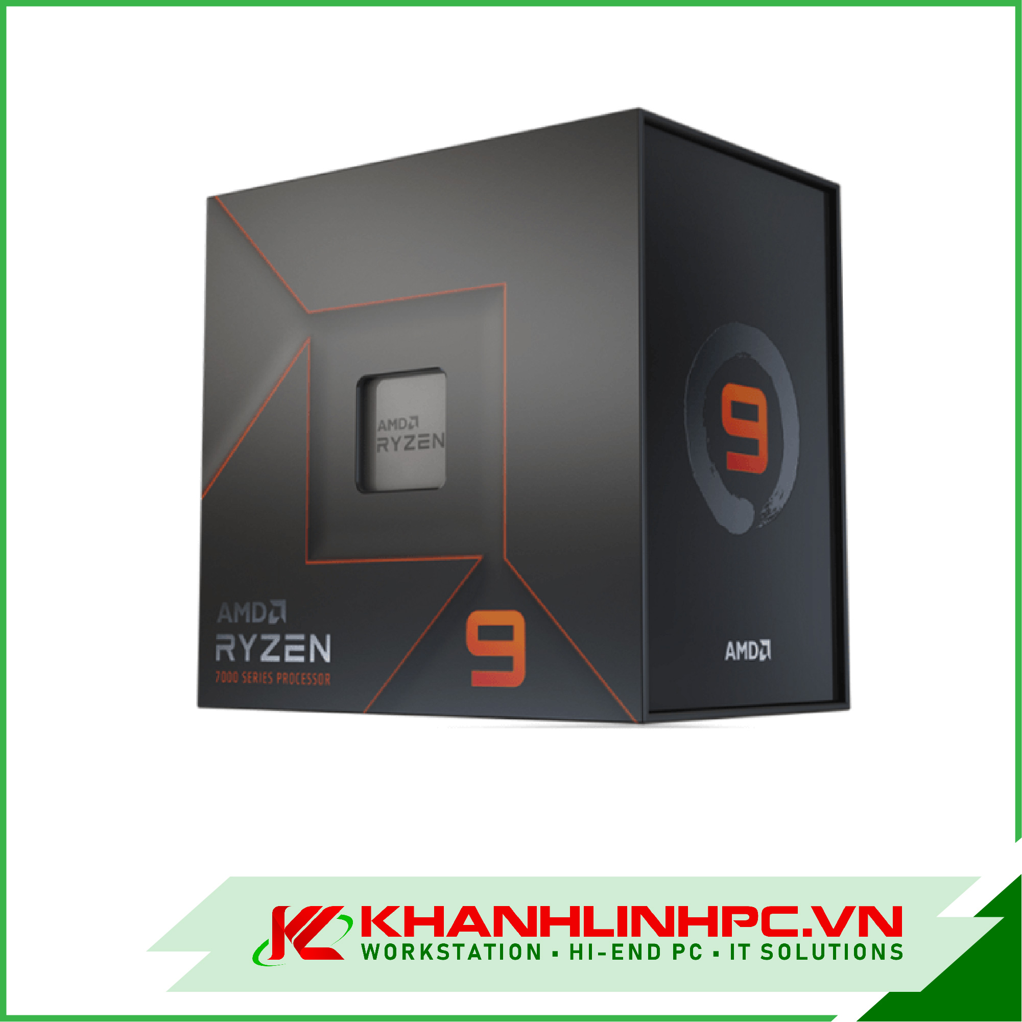 CPU AMD Ryzen 9 7950X, 16 Nhân 32 Luồng, 4.5GHz Turbo 5.7GHz AM5 Zen 4
