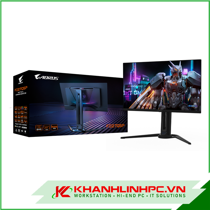 Màn hình Gigabyte AORUS FO27Q5P (27inch /QHD /OLED /500hz /0.03ms GTG)