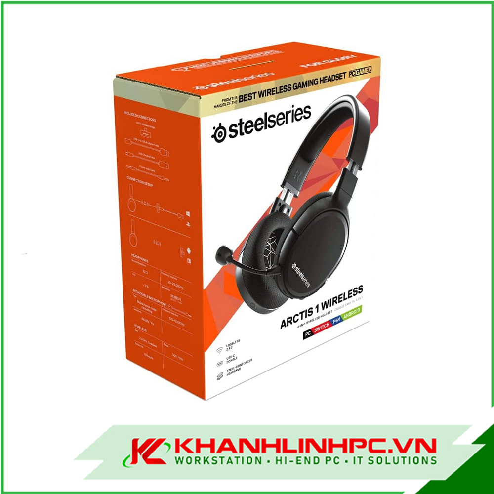 Tai Nghe Không Dây Gaming SteelSeries Arctis 1 Wireless