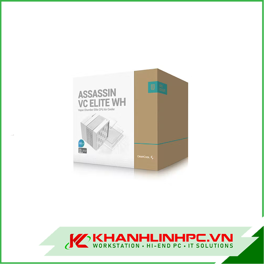 tản nhiệt khí deepcool assassin vc elite wh (trắng)