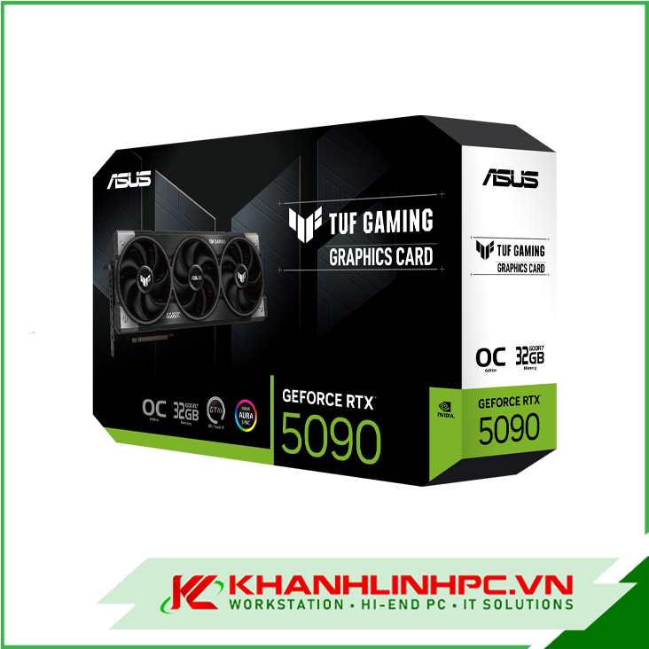 VGA ASUS TUF GAMING RTX 5090 32GB GDDR7 OC EDITION