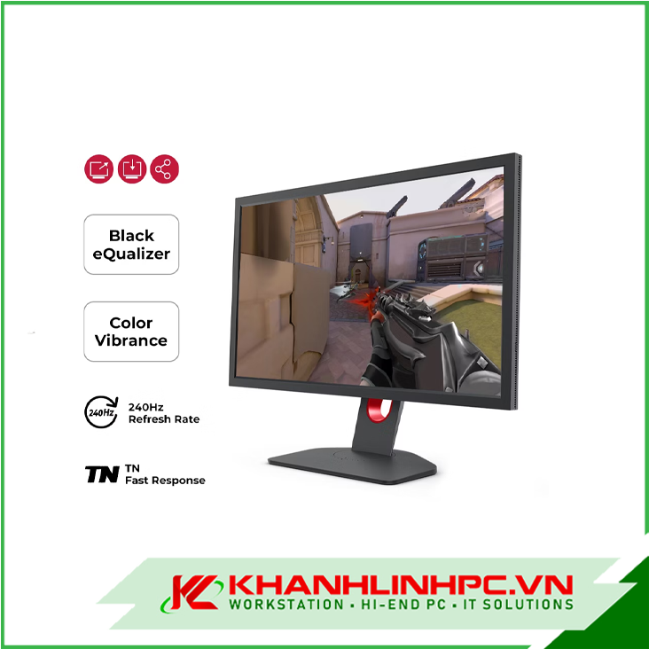 LCD BenQ gaming eSports ZOWIE XL2540K (TN /240Hz /24inch)