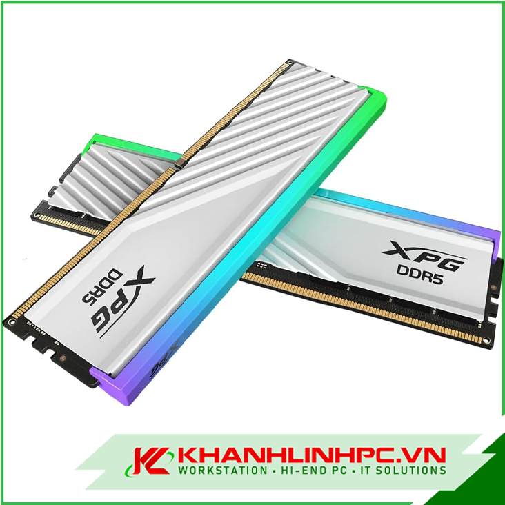 RAM ADATA LANCER BLADE DDR5 Kit (16GBx2) 6000Mhz White RGB (AX5U6000C3016G-DTLABRWH)