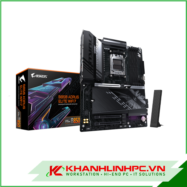 Mainboard GIGABYTE B850 AORUS ELITE WIFI7 DDR5 ( ATX, AM5)