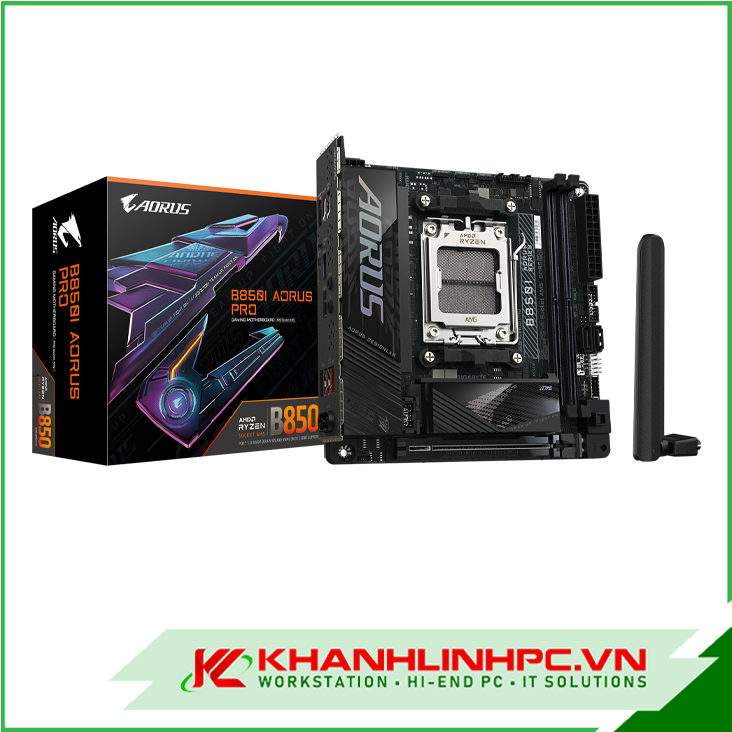 Mainboard GIGABYTE B850I AORUS PRO DDR5 (Mini-ITX, AM5)