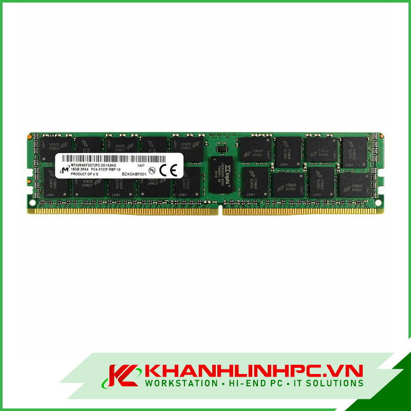 RAM ECC REG MICRON DDR4 16GB 2133MHz