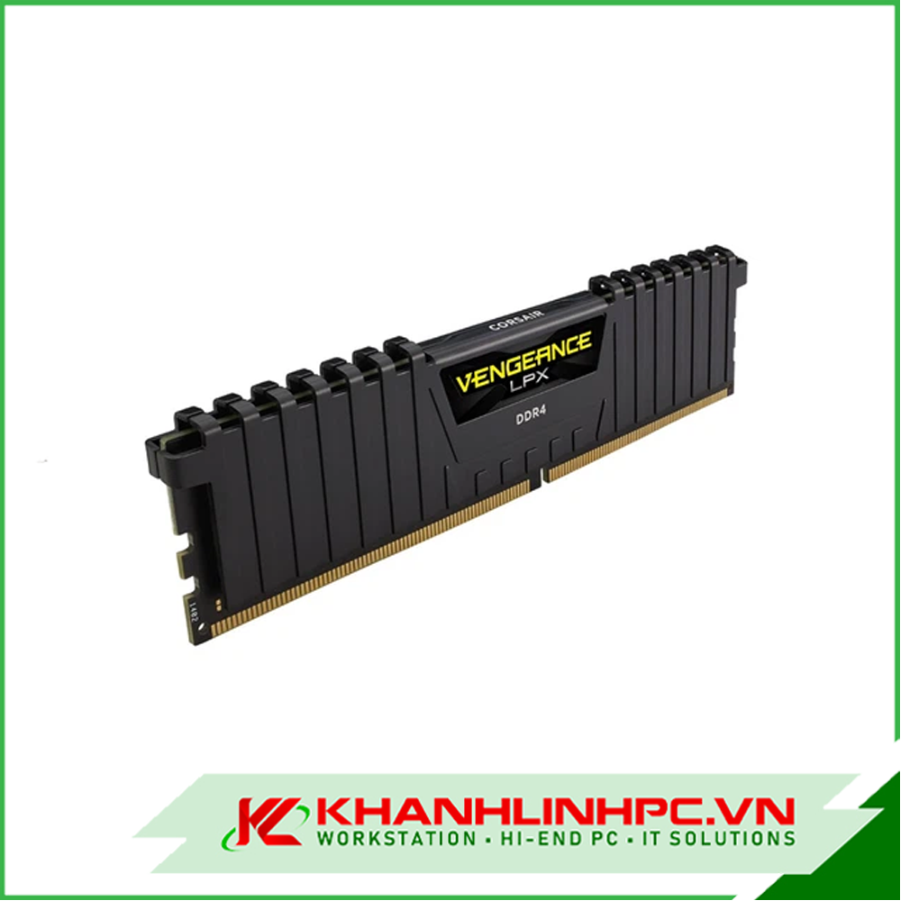 Bộ nhớ ram gắn trong Corsair DDR4 Vengeance  LPX 16GB (2x8GB) 3200 C16 đen