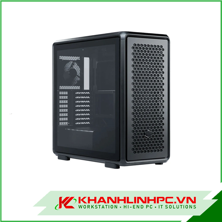 case cooler master masterframe 600 black (atx/4 fan đen)