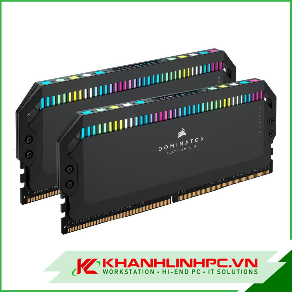 RAM CORSAIR DOMINATOR PLATINUM RGB CMT64GX5M2B5600C40 (2 x 32GB) DDR5 5600MHz
