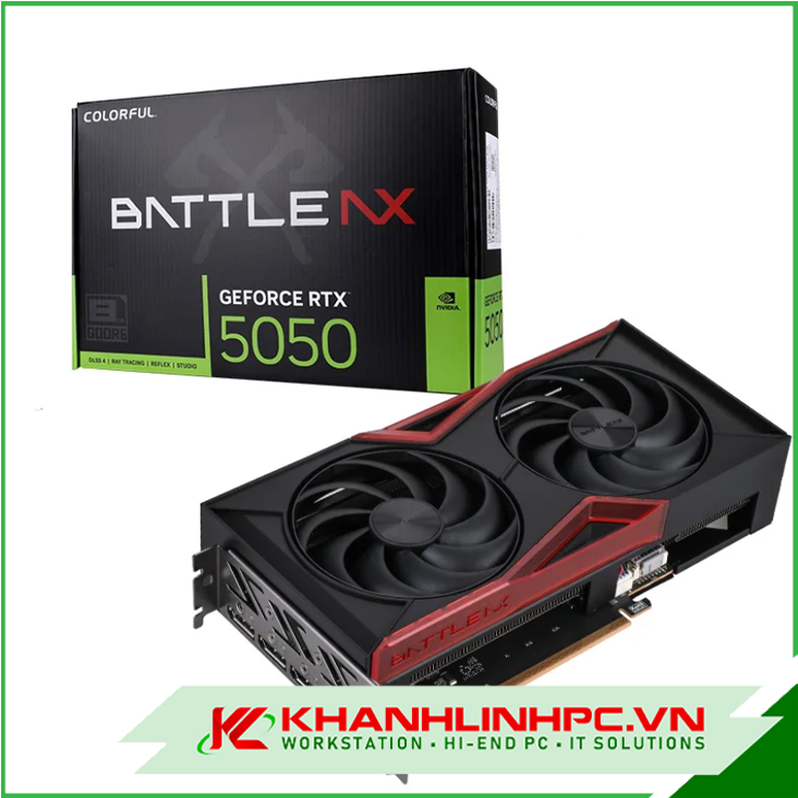 VGA Colorful RTX 5050 Battle AX DUO 8GB GDDR6