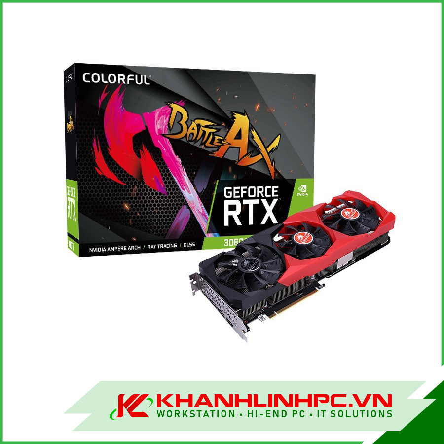 VGA Colorful GeForce RTX 3060 NB 12G - V