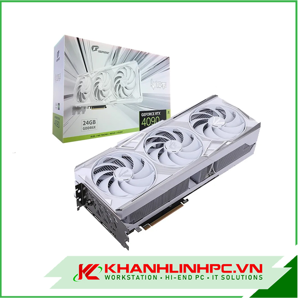 Colorful iGame RTX 4090 Vulcan OC-V White