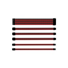 Bộ Cáp Cooler Master Sleeved Extension - Đỏ & Đen