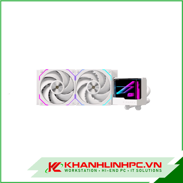 Tản nhiệt nước EINAREX VERTEX 240 ARGB (Trắng)