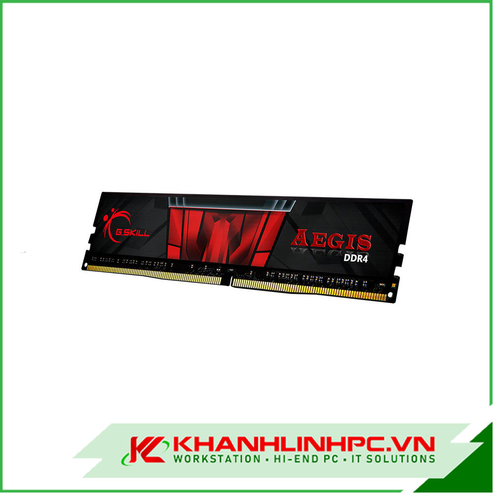 Ram Desktop Gskill Aegis (F4-3200C16S-8GIS) 8GB (1x8GB) DDR4 3200Hz
