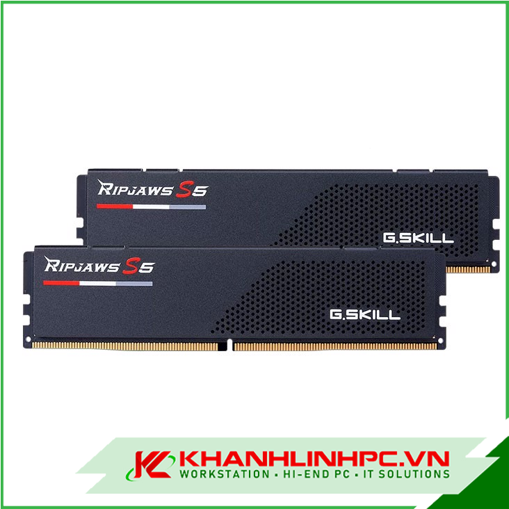 Ram PC GSkill Ripjaws S5 32GB DDR5 6000MHz (F5-6000J3636F16GX2-RS5K) (2x16GB)