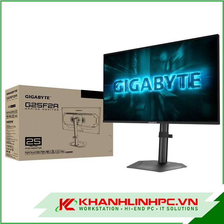 Màn hình GIGABYTE G25F2A (24.5 inch/FHD/IPS/240hz/1ms/loa)