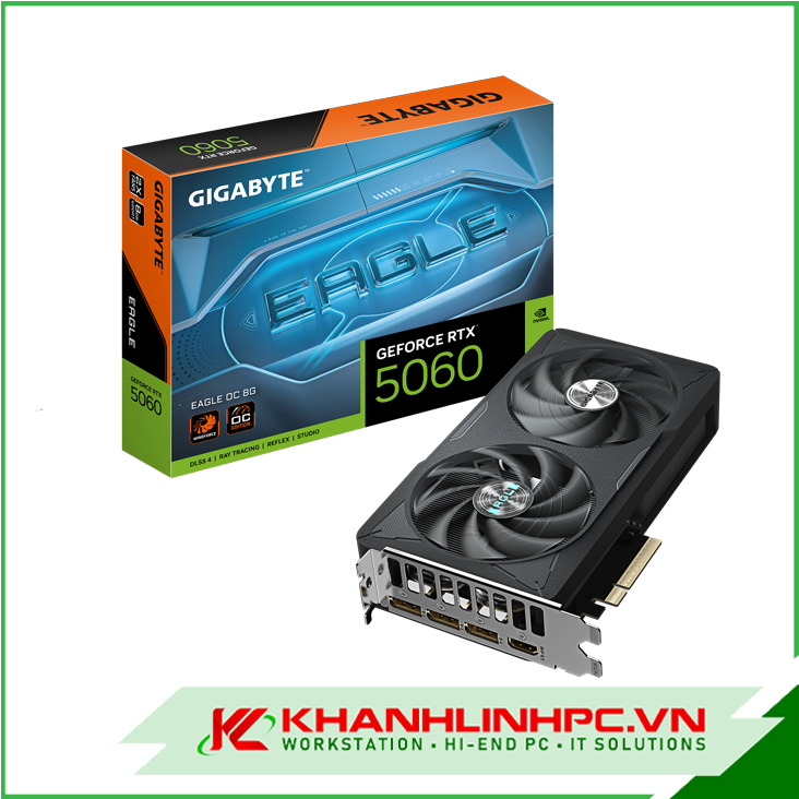 VGA Gigabyte 5060 EAGLE OC 8G (GV-N5060EAGLE OC-8GD)