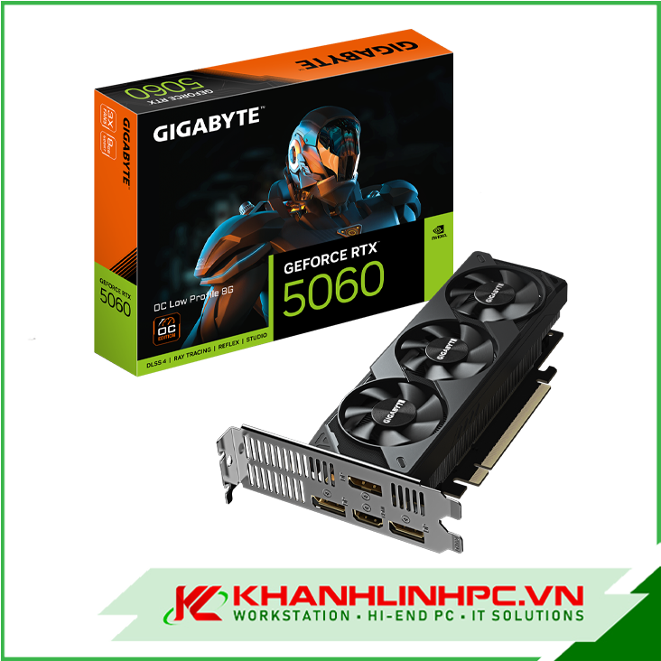 vga gigabyte rtx 5060 oc low profile 8g (gv-n5060oc-8gl)