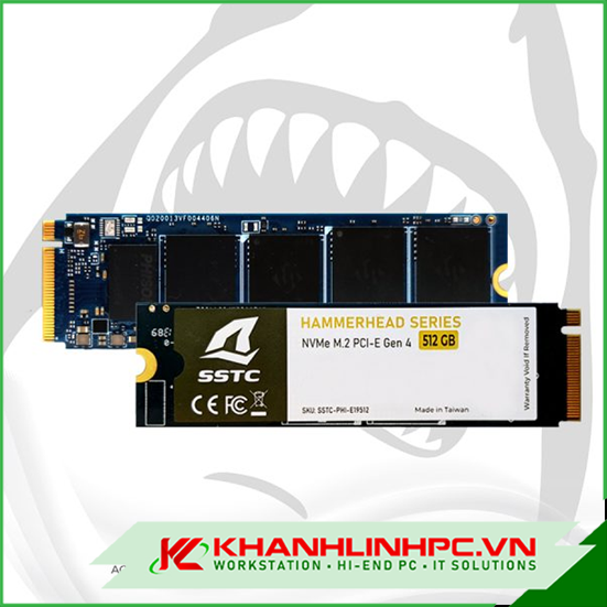 SSD SSTC HAMMERHEAD NVMe M.2 E19-256GB (Gen 4)  35000/1800 MB/s