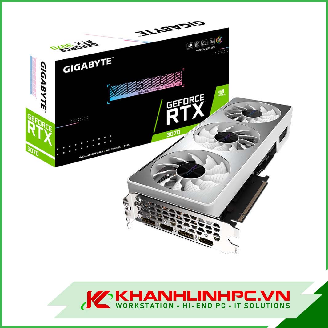VGA Gigabyte GeForce RTX 3070 Vision OC 8GB