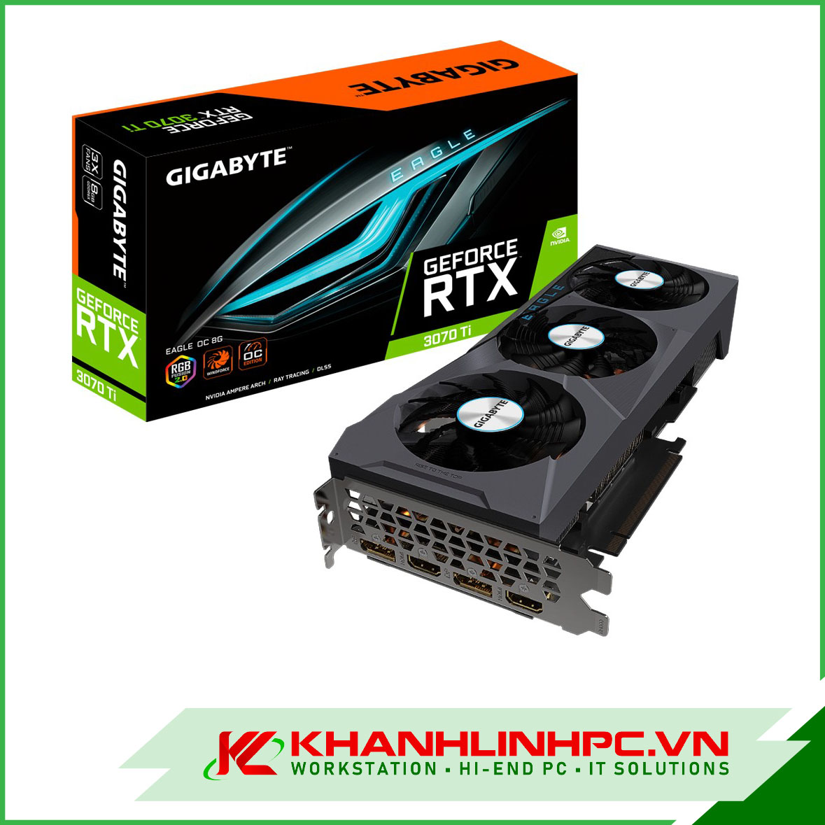 VGA Gigabyte GeForce RTX 3070Ti Eagle OC 8G