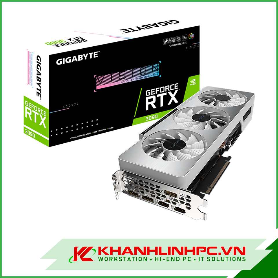 VGA Gigabyte GeForce RTX 3090 Vision OC 24G