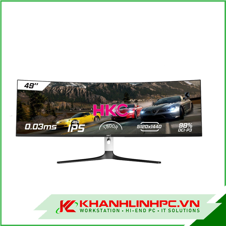 Màn hình cong HKC GS49UK (OLED / 240Hz / 49inch/ 5120 x 1440 (DQHD))