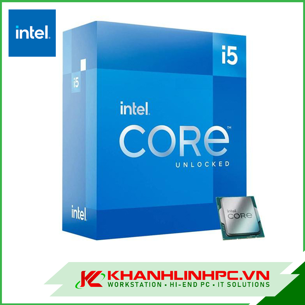CPU Intel Core i5-13600KF (3,50 Ghz, up to 5.10GHz, 14 Nhân 20 Luồng, 24 MB Cache, Raptor Lake S) (Chính hãng)