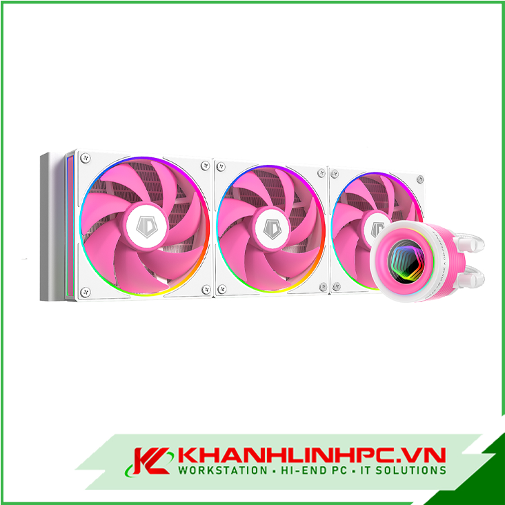 tản nhiệt nước id-cooling fx360 inf pink argb