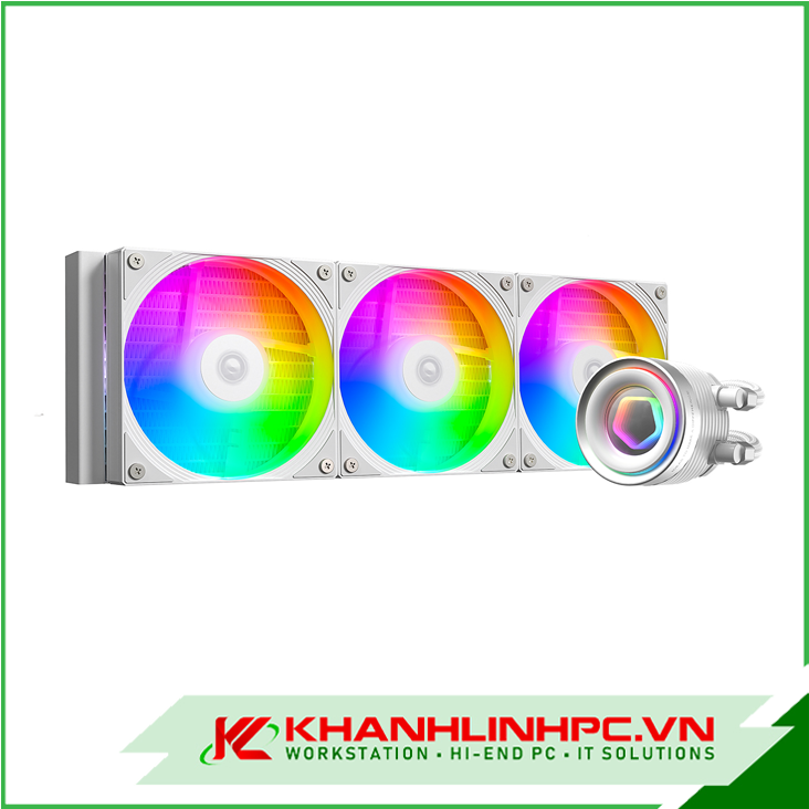 tản nhiệt nước id-cooling fx360 inf white argb