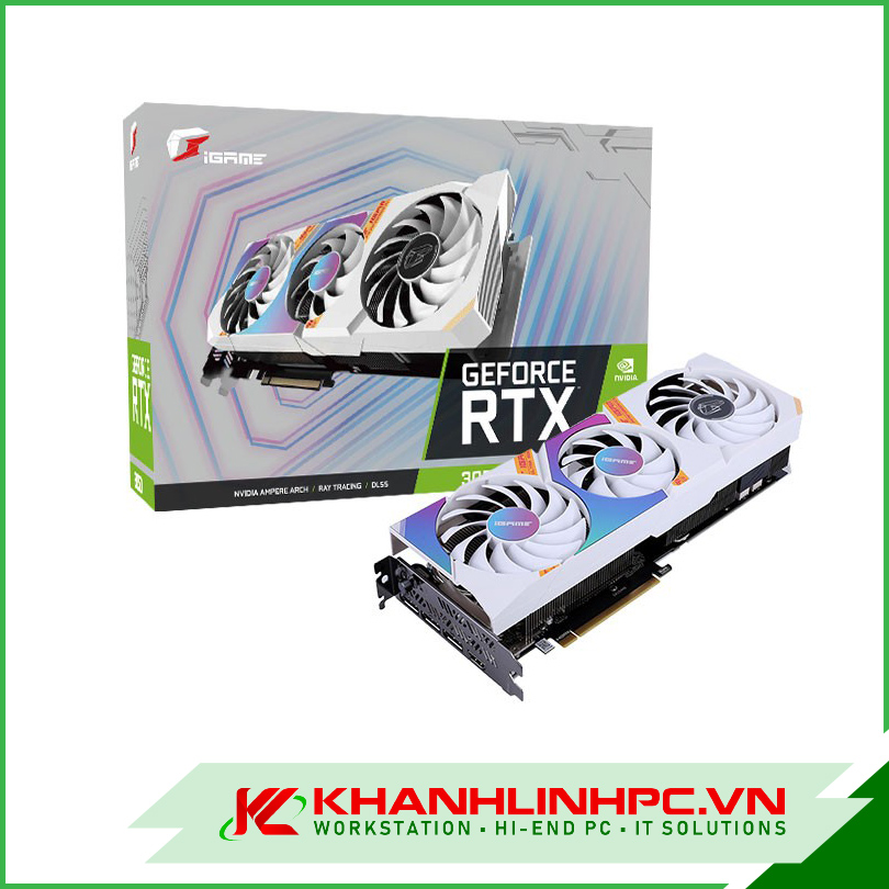 VGA Colorful iGame GeForce RTX 3050 Ultra W OC 8G - V