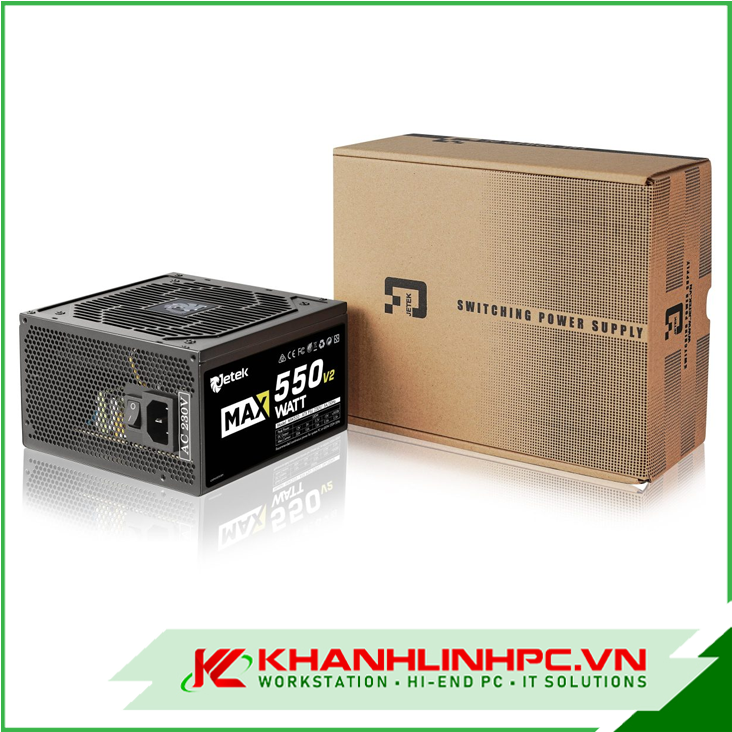 Nguồn máy tính JETEK MAXWATT MW550 V2