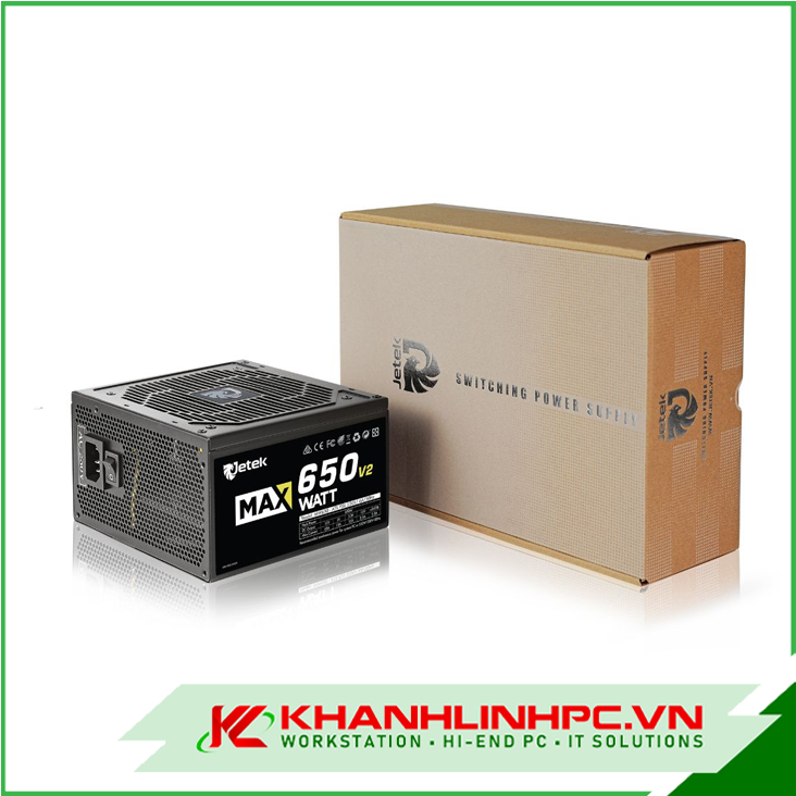 Nguồn máy tính JETEK MAXWATT MW650 V2