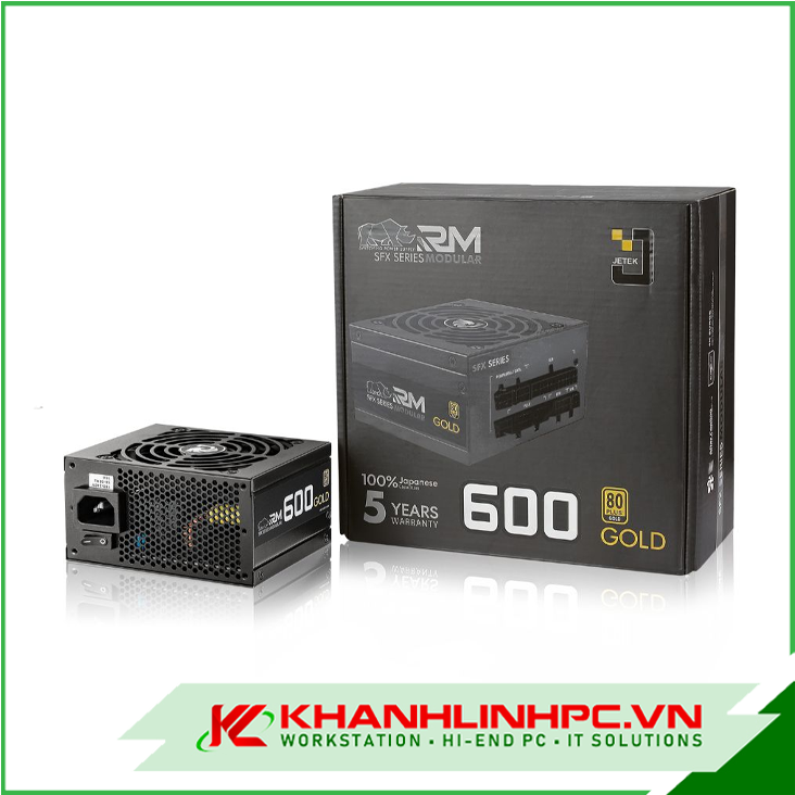 Nguồn máy tính JETEK RM SFX600 (Full Modular)