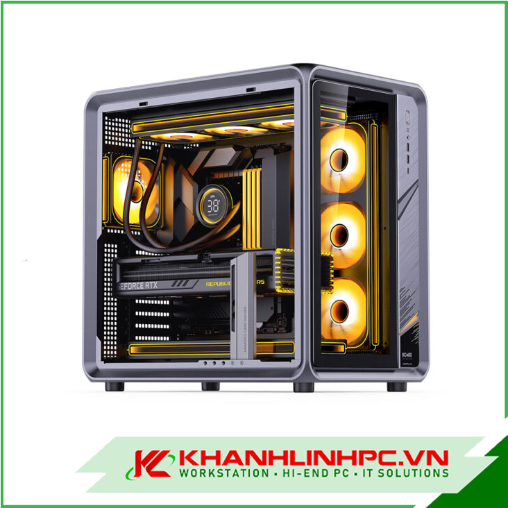 CASE MID TOWER JONSBO BO400 BLACK (MINI-ITX / MICRO-ATX / ATX)
