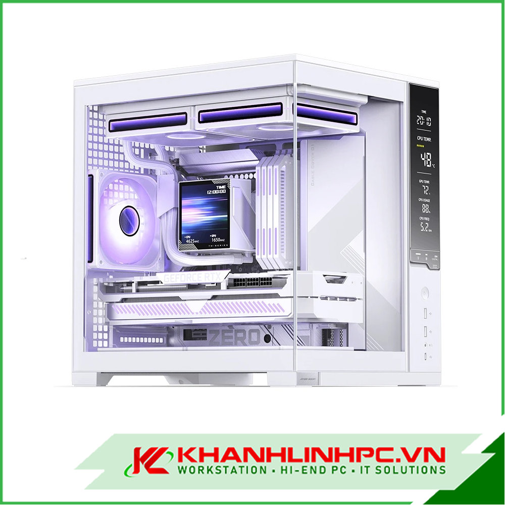 case pc jonsbo d34 white/black