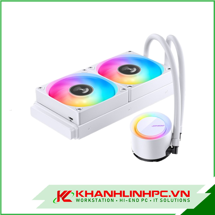 tản nhiệt nước jonsbo tg-240 white